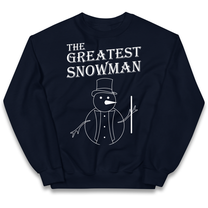 The Greatest Snowman Christmas kids sweatshirt