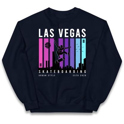 Las Vegas Skateboarding kids sweatshirt