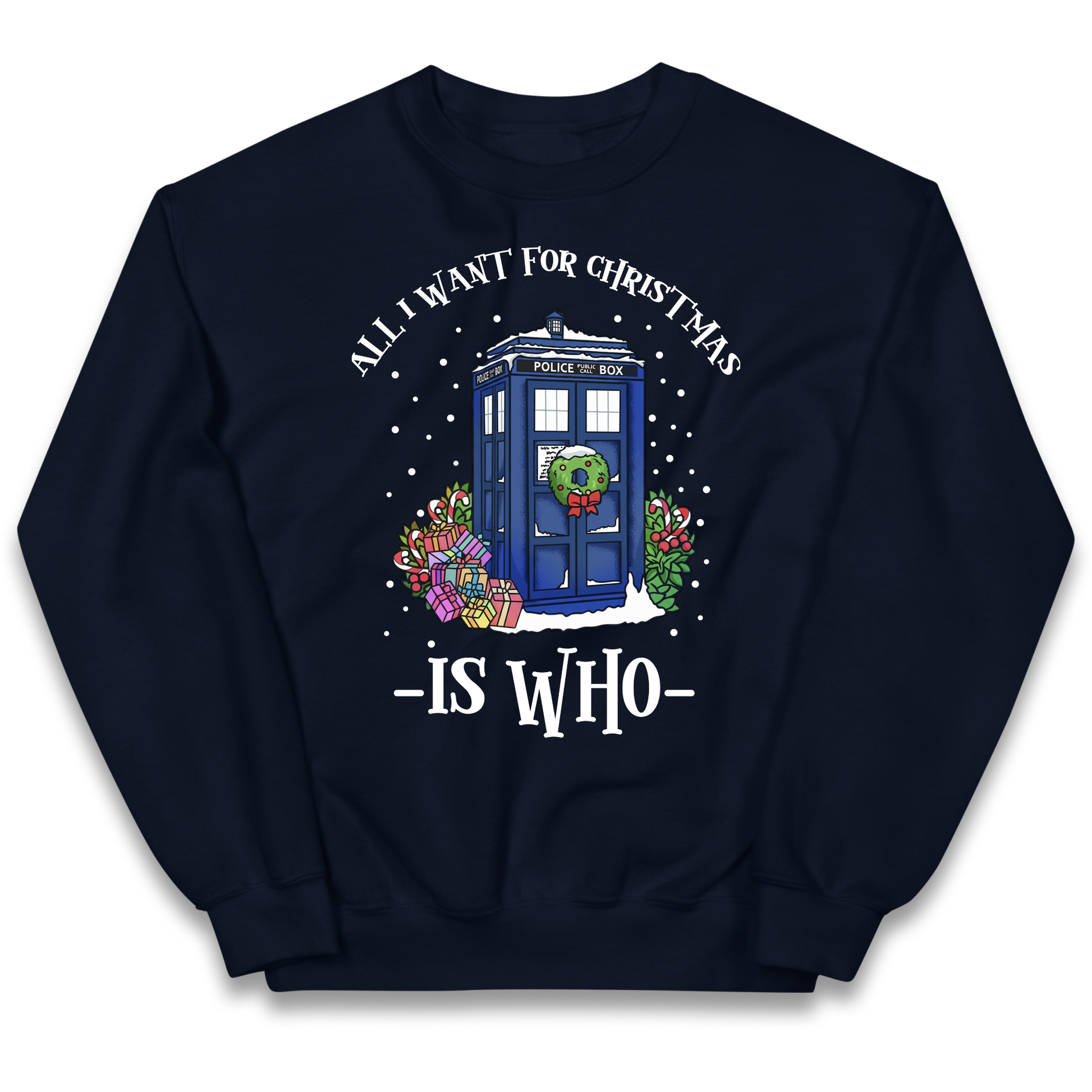 Dr Who Christmas kids sweatshirt