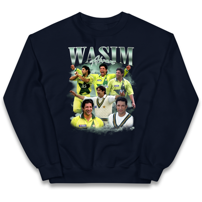 Wasim Akram kids sweatshirt