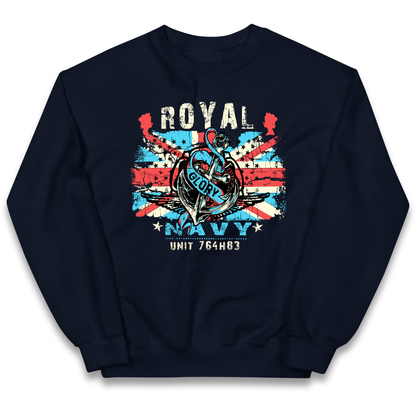 Royal Navy Glory Unit 764H83 kids sweatshirt