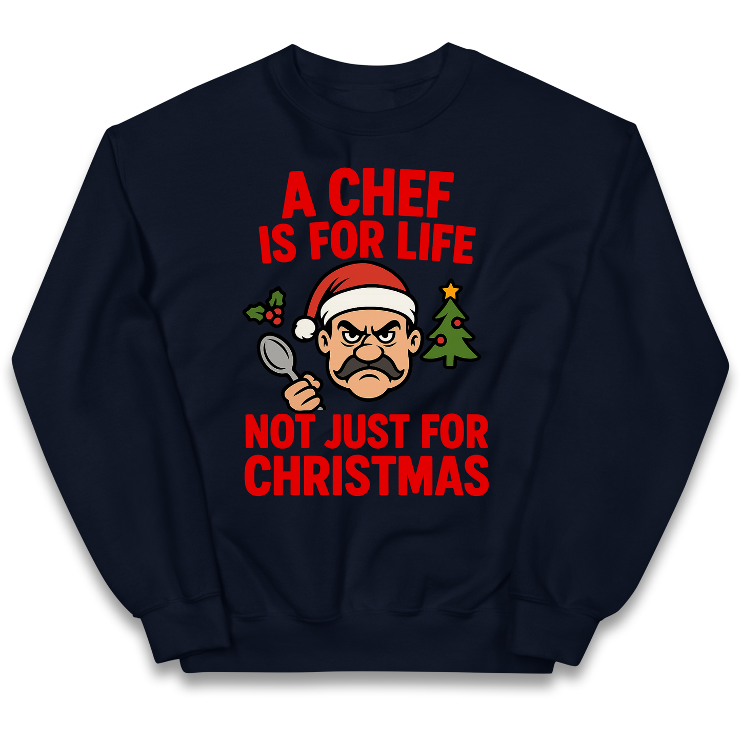 Chef Christmas Kids Jumper