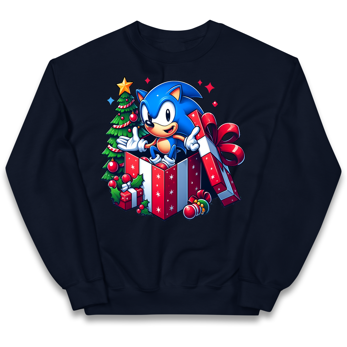Sonic The Hedgehog Christmas kids sweatshirt