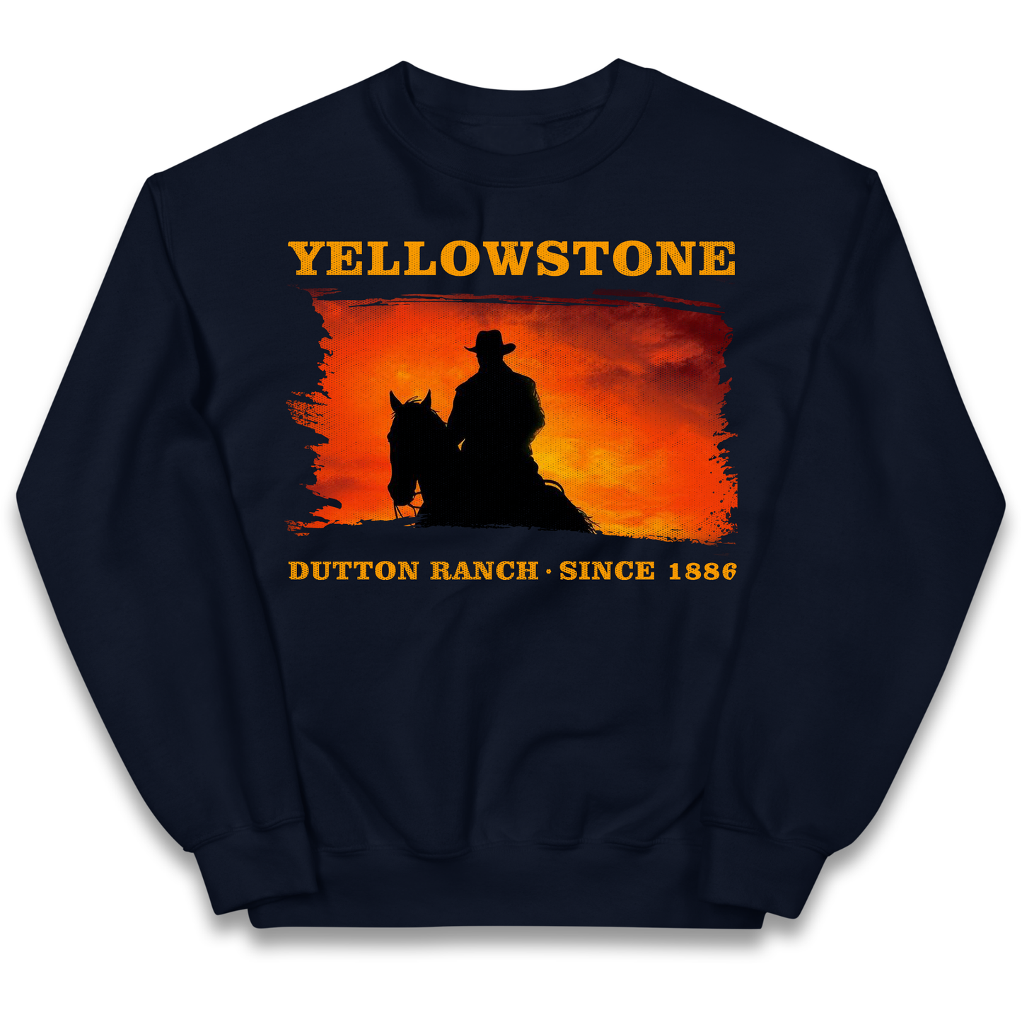 Yellowstone Dutton Ranch Since 1886 kids sweatshirt