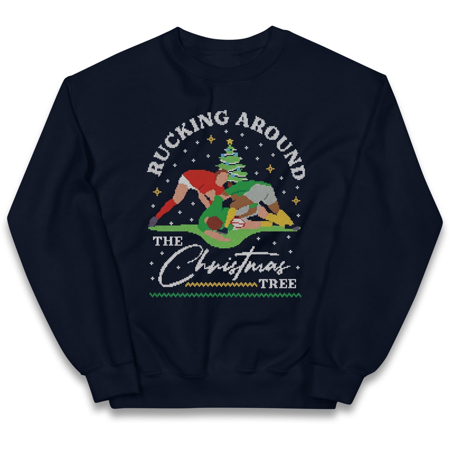 Rugby Christmas Kids Jumper