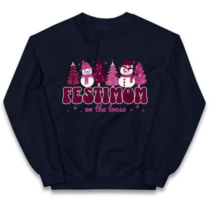 Festimom on The Loose kids sweatshirt