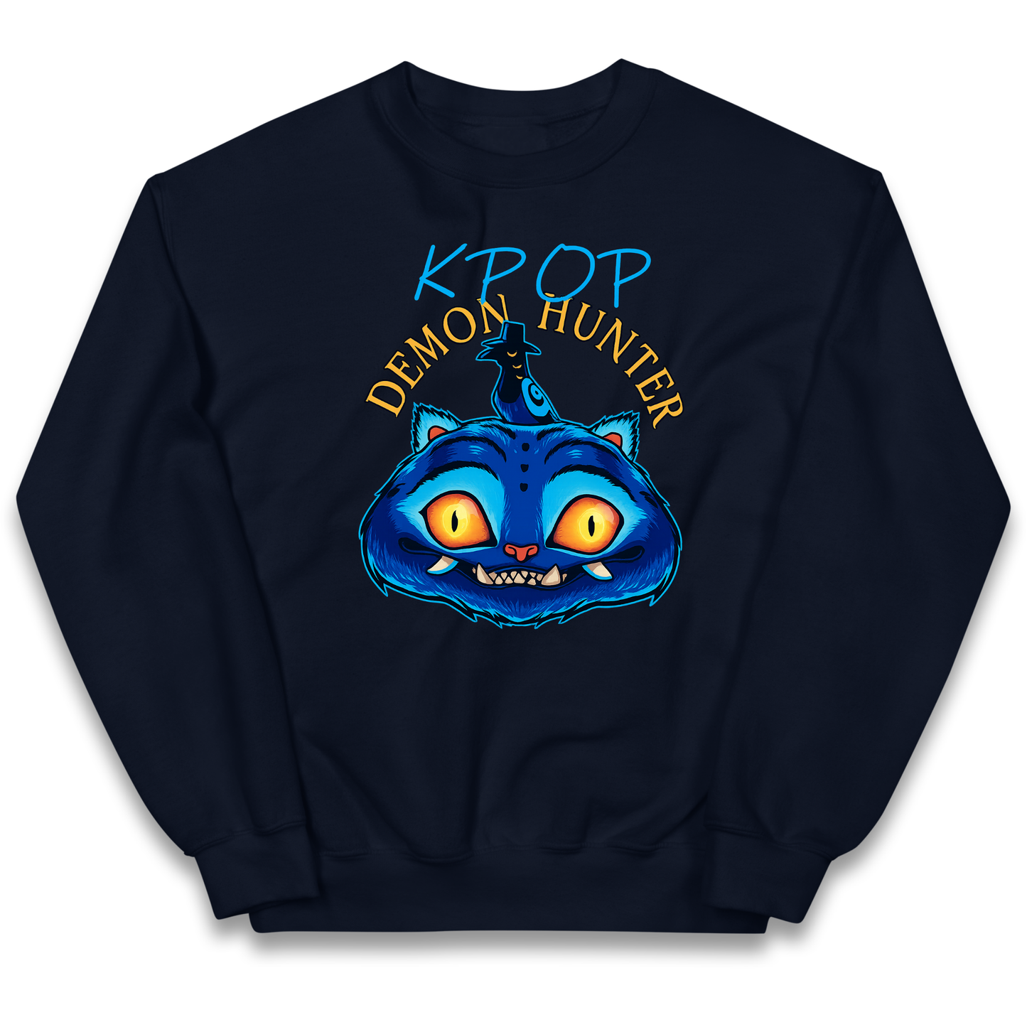 Kpop Demon Hunter Derpy Tiger kids sweatshirt