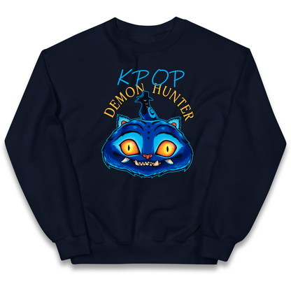 Kpop Demon Hunter Derpy Tiger kids sweatshirt