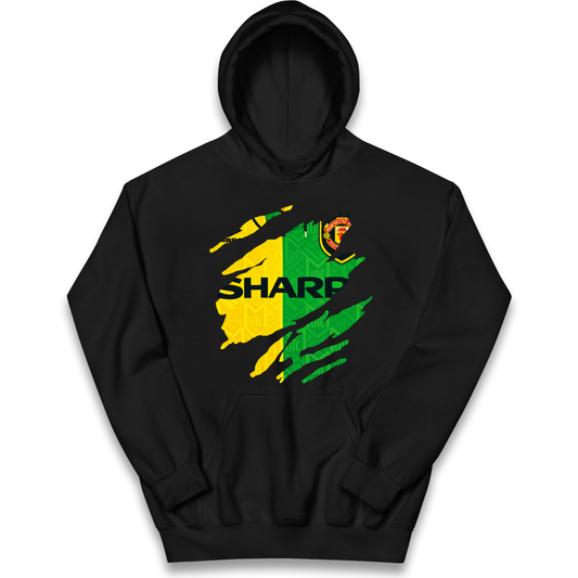 Manchester United Away Kids Hoodie