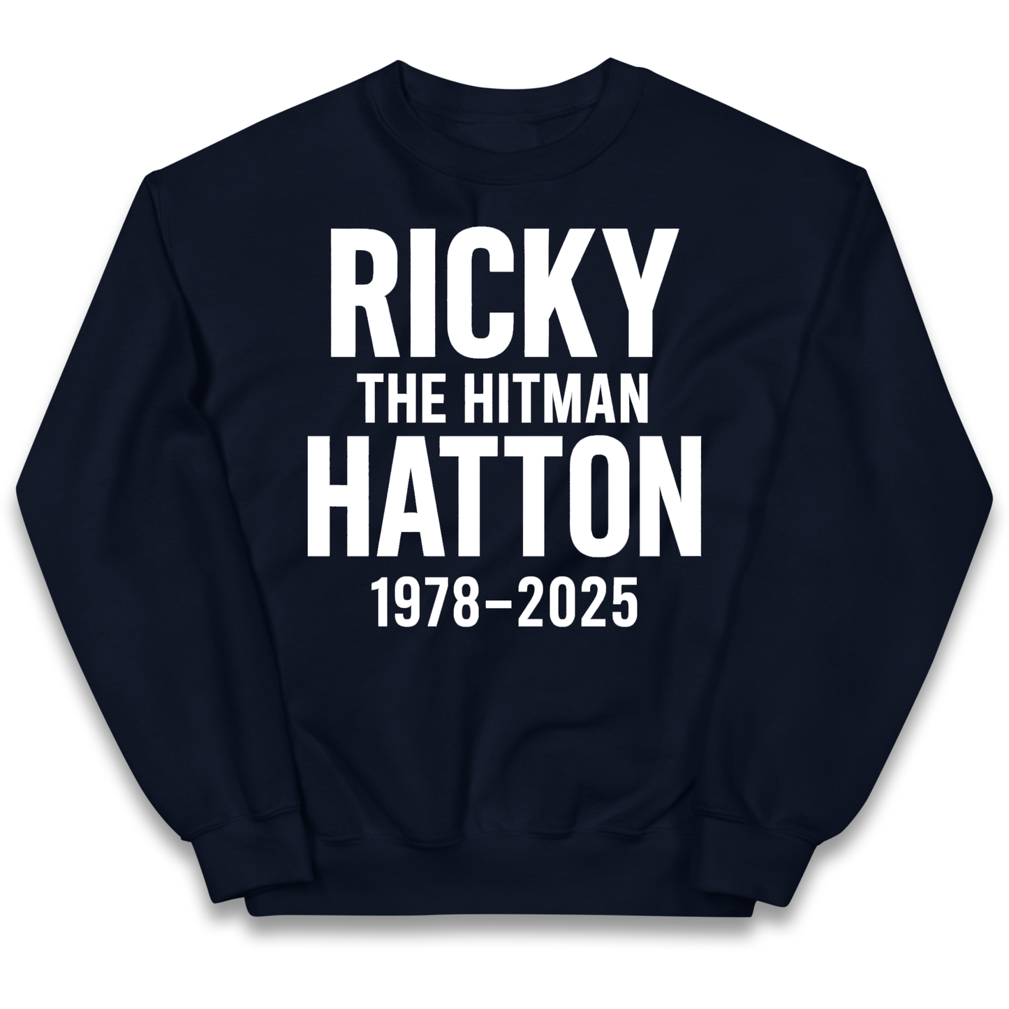 Ricky The Hitman Hatton 1978 2025 kids sweatshirt