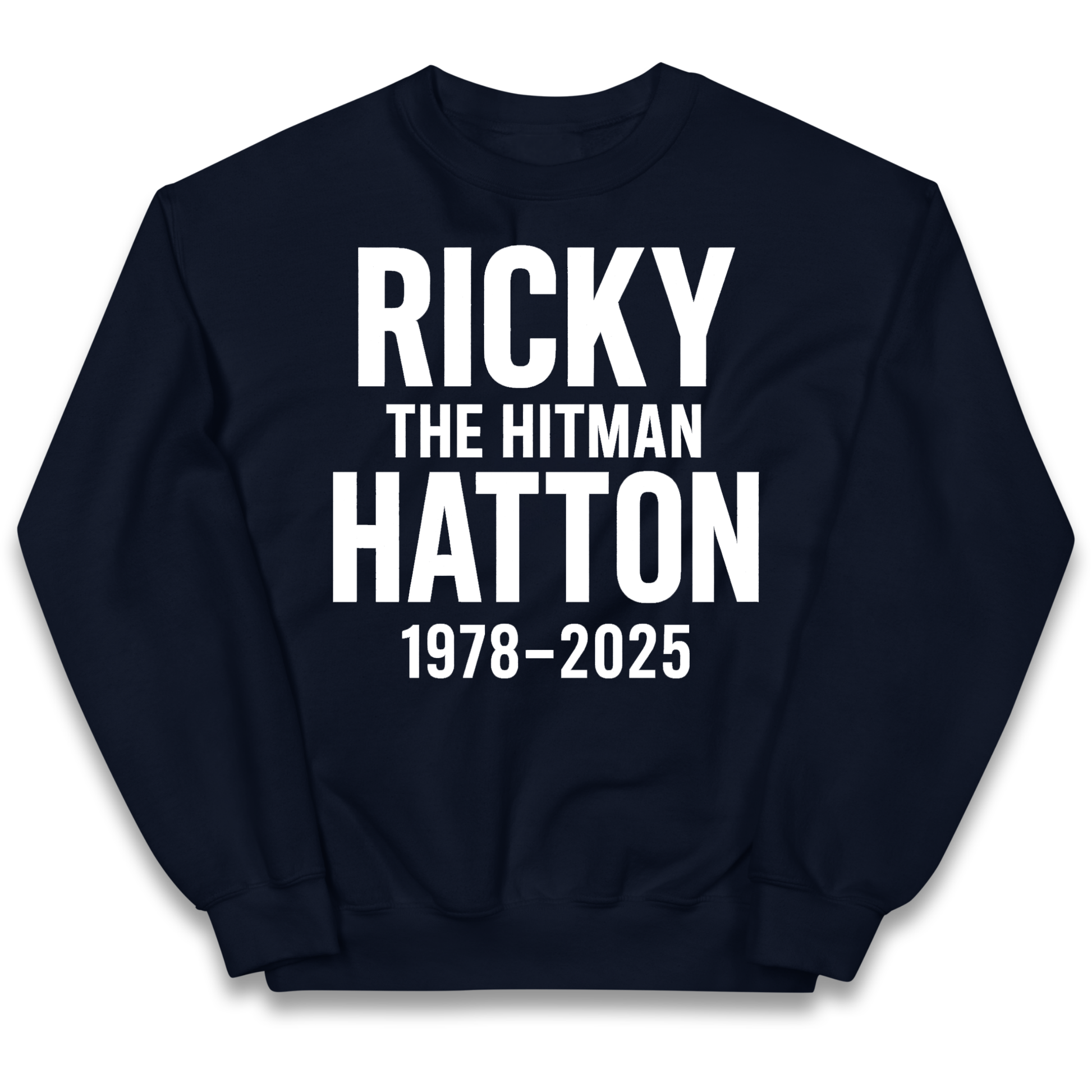 Ricky The Hitman Hatton 1978 2025 kids sweatshirt