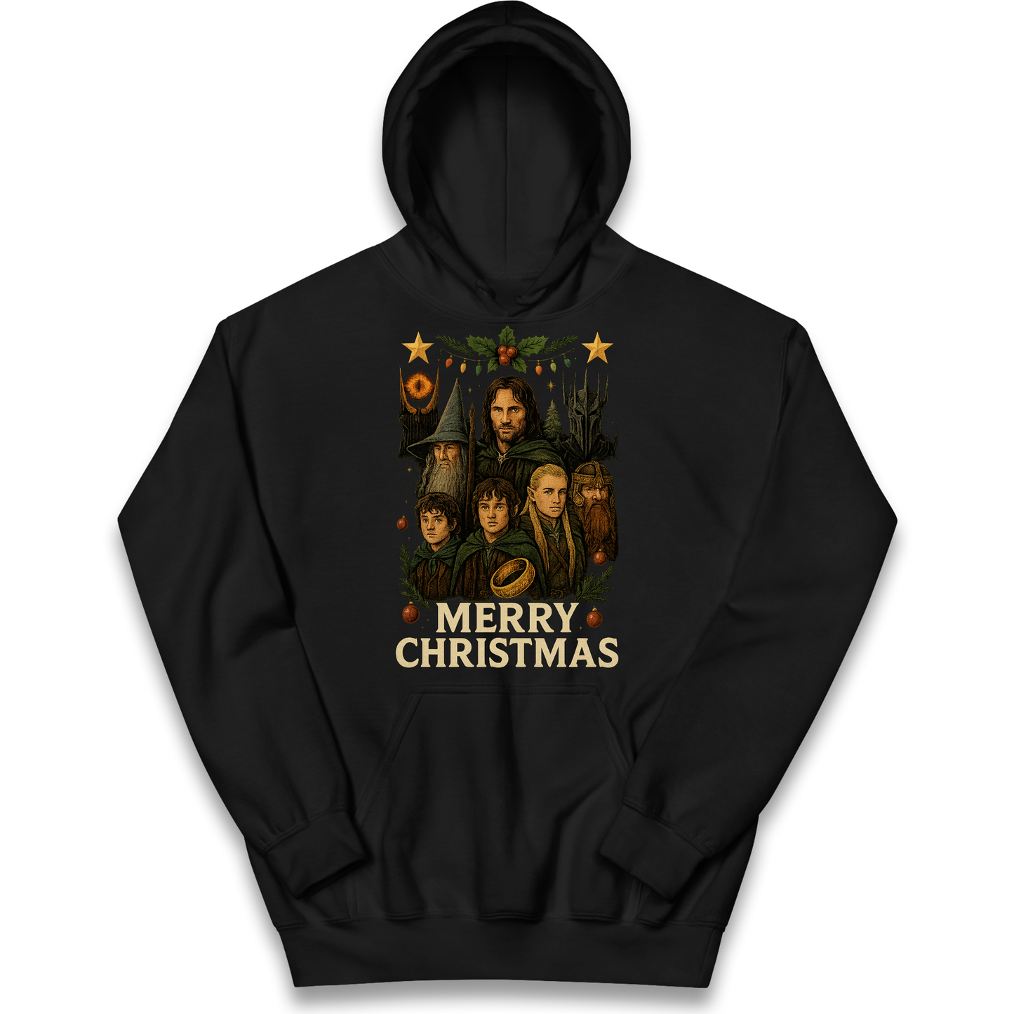 Lord of The Rings Christmas Kids Hoodie