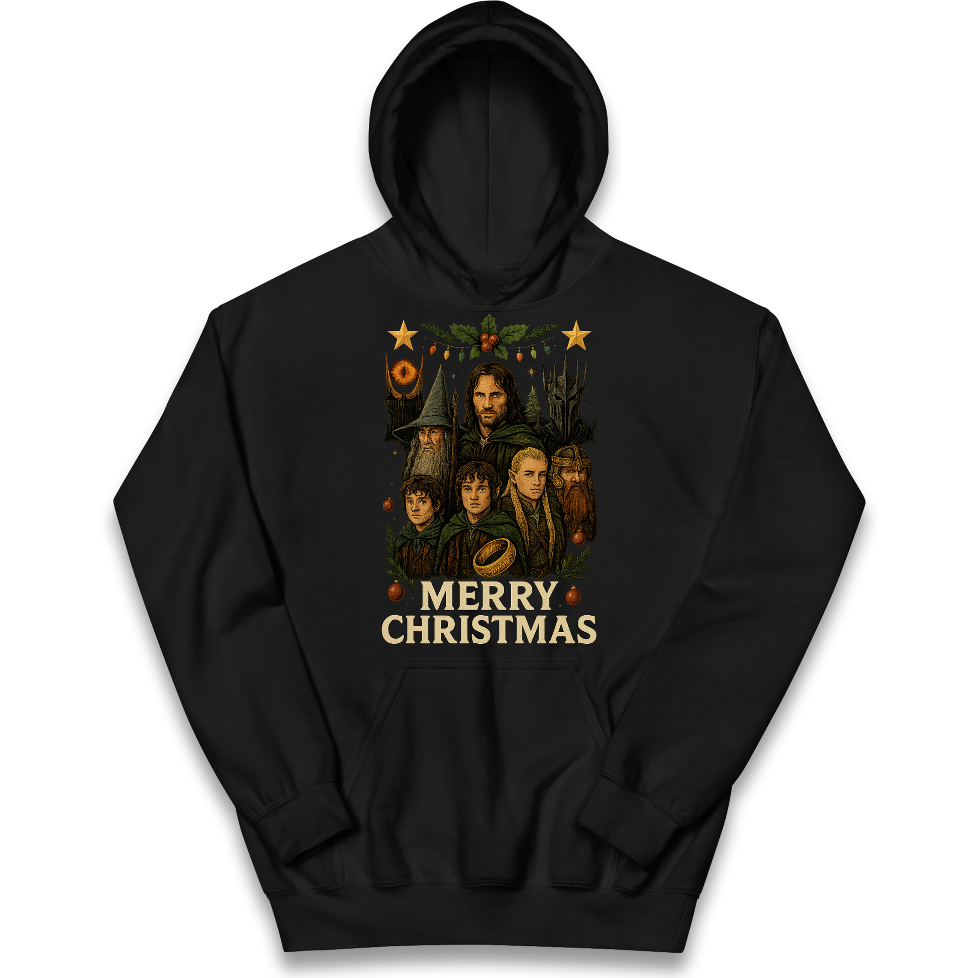 Lord of The Rings Christmas Kids Hoodie