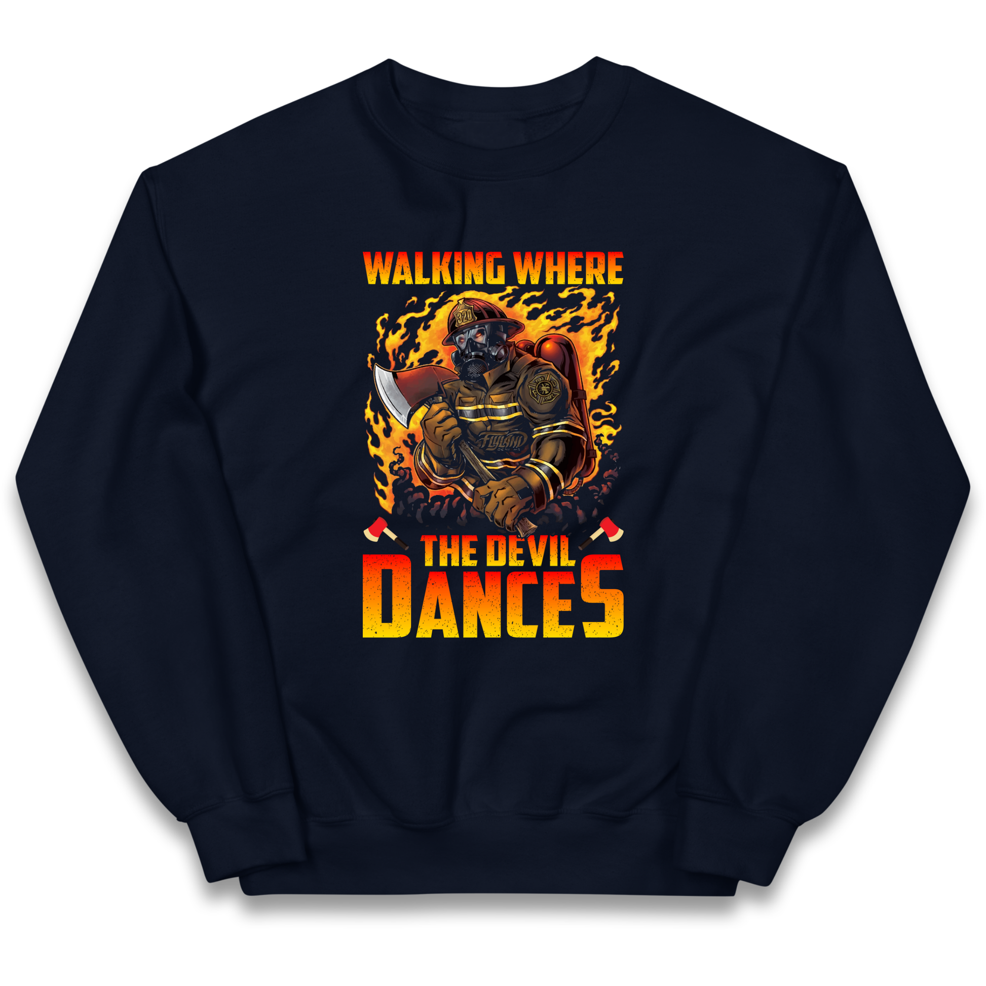 Walking Where The Devil Dances kids sweatshirt