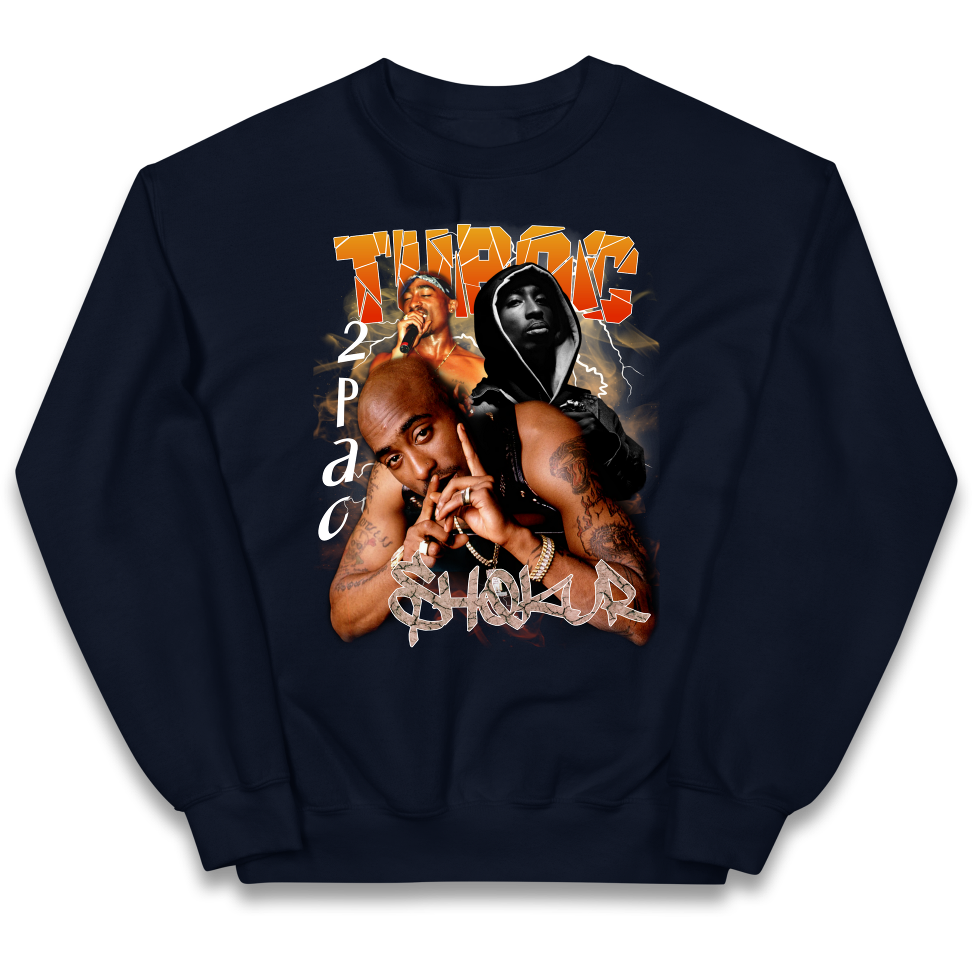 Tupac All Eyez On Me kids sweatshirt