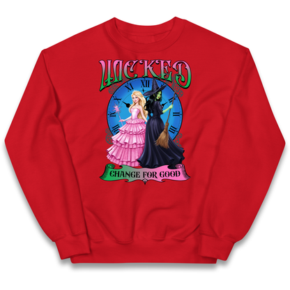 Wicked Change For Good kids sweatshirt