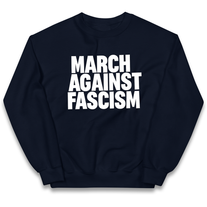 March Against Fascism kids sweatshirt