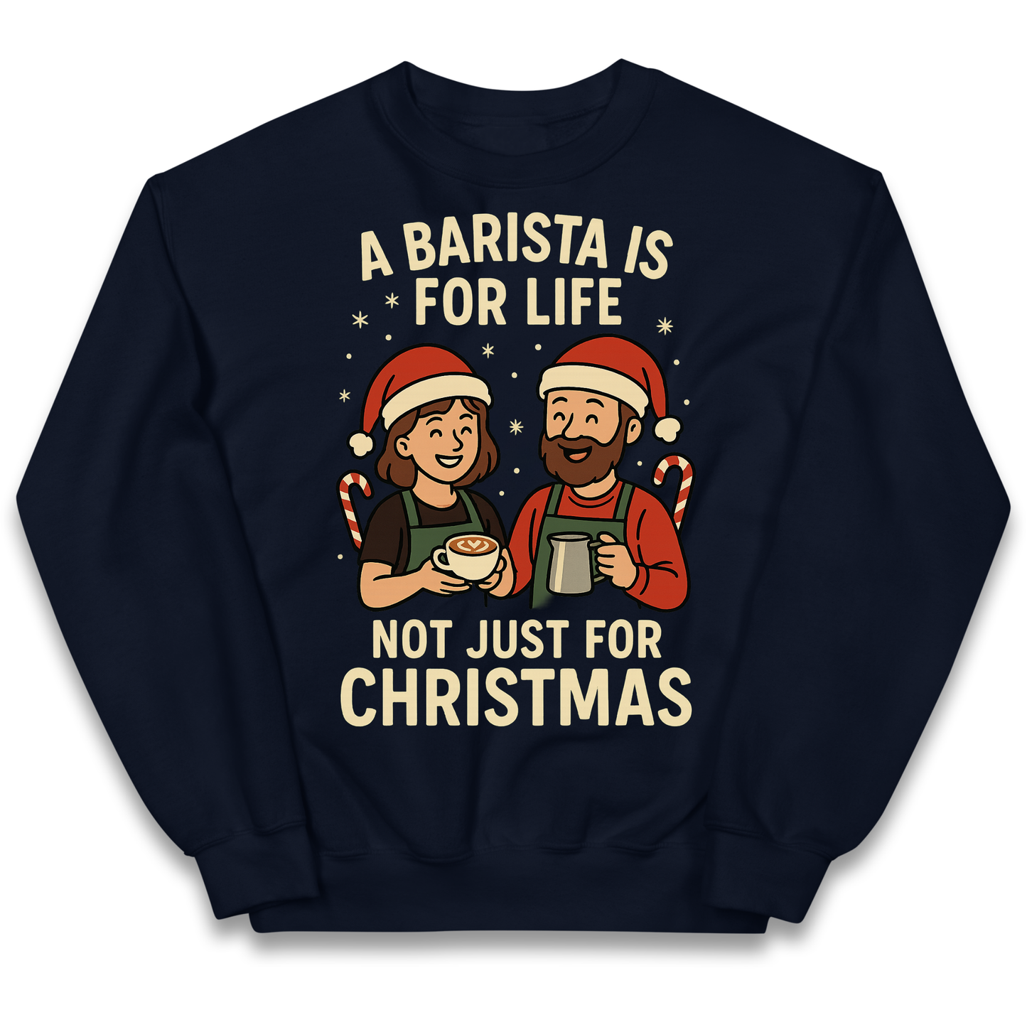 Barista Christmas Kids Jumper