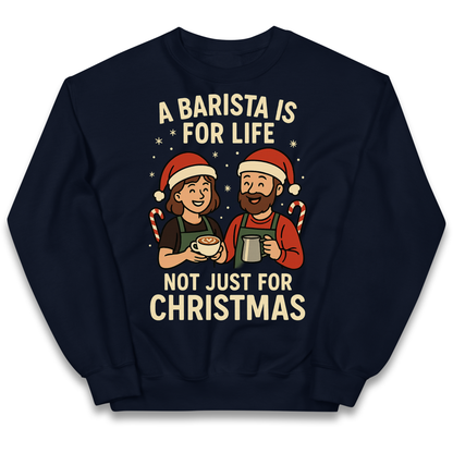 Barista Christmas Kids Jumper