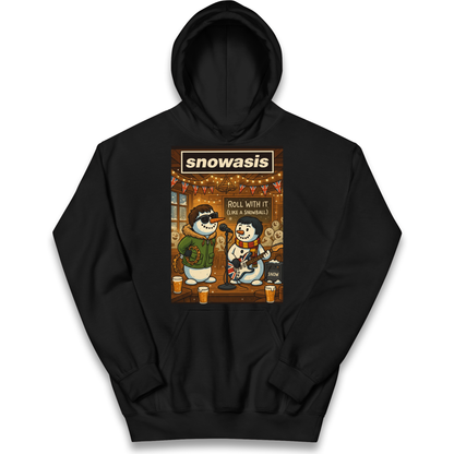 Snowasis Roll Christmas Kids Hoodie