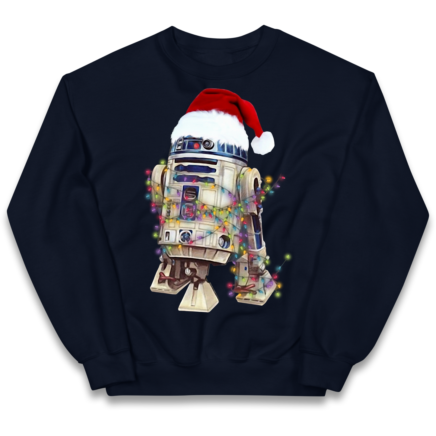 R2D2 Christmas Santa Christmas kids sweatshirt