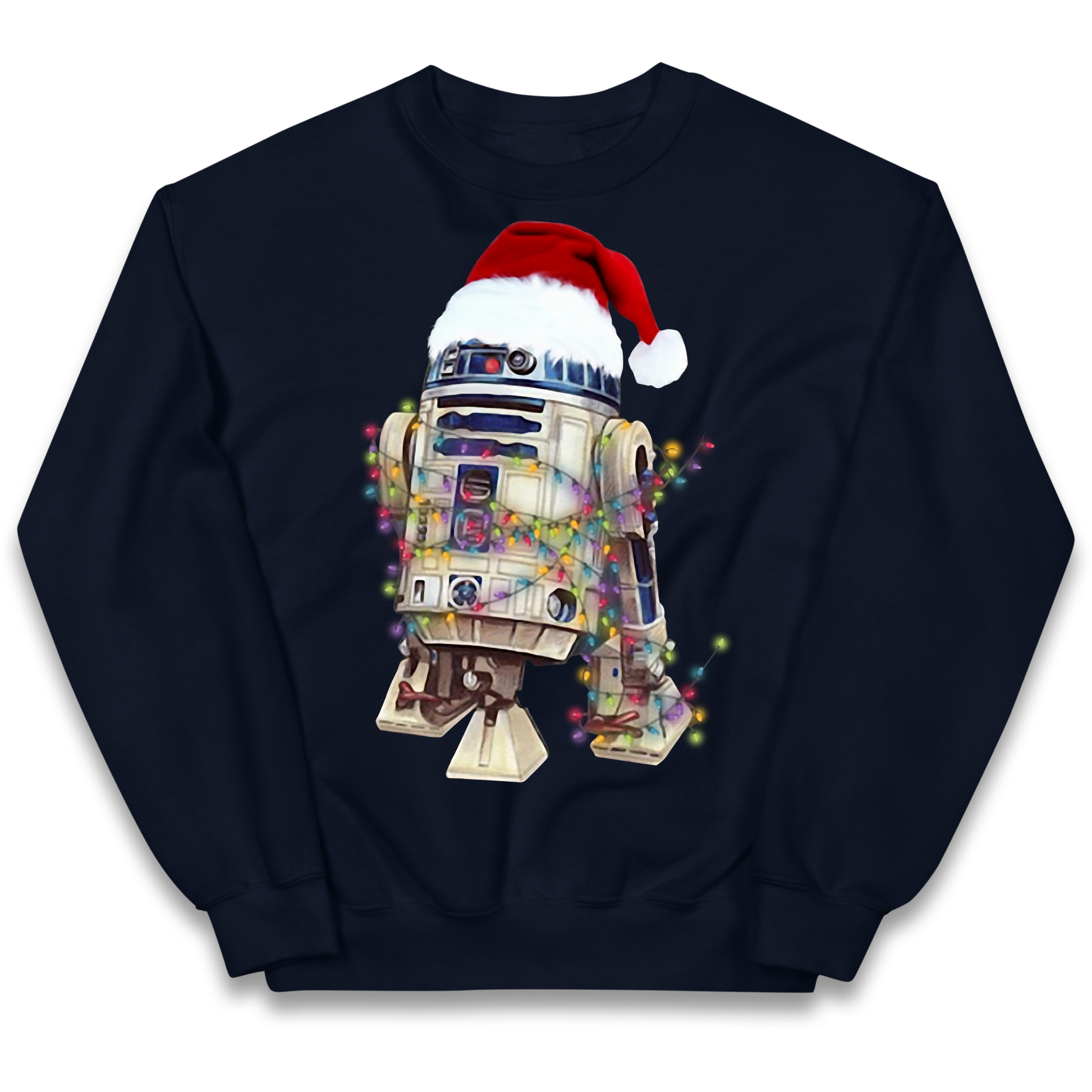 R2D2 Christmas Santa Christmas kids sweatshirt