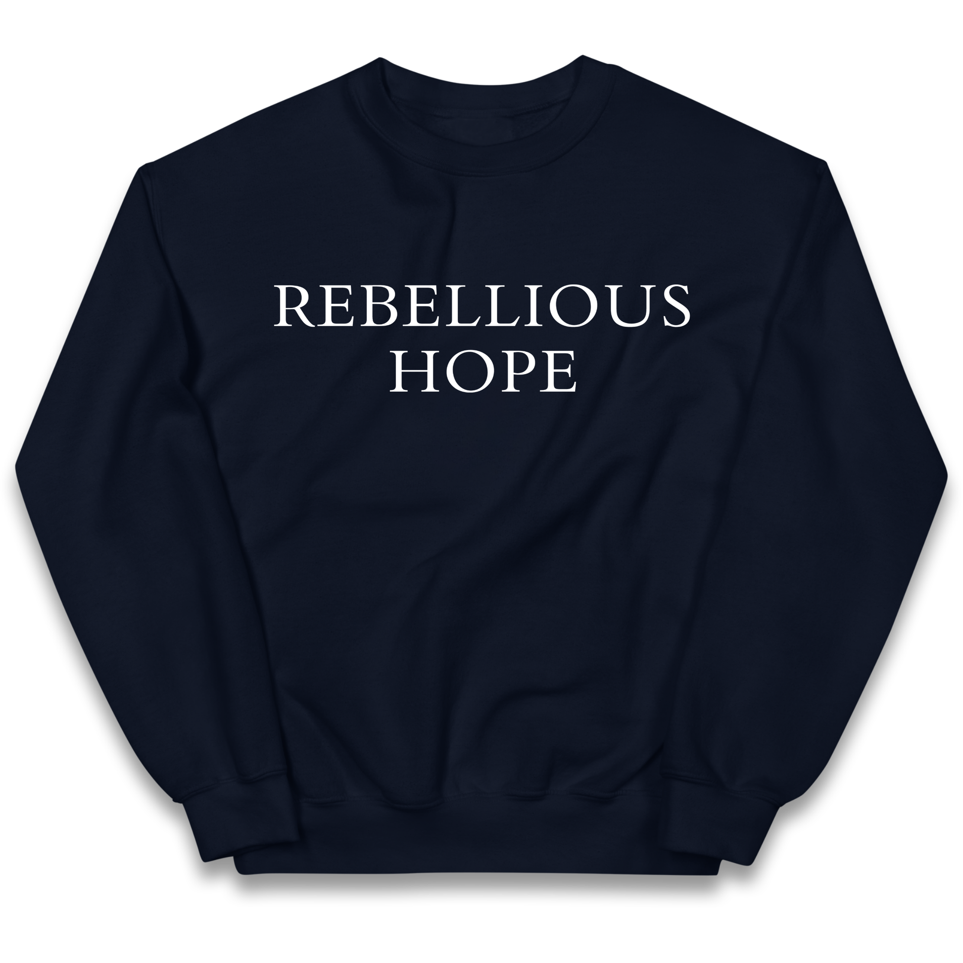 Rebellious Hope Embroidered kids sweatshirt