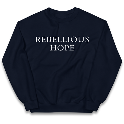 Rebellious Hope Embroidered kids sweatshirt