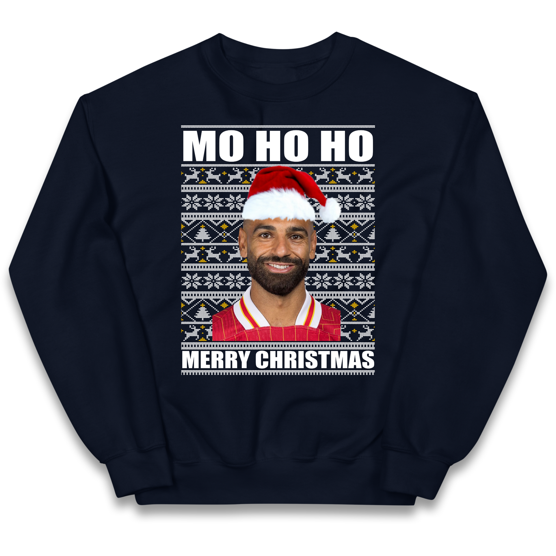 Mo Ho Ho Salah Kids Sweatshirt