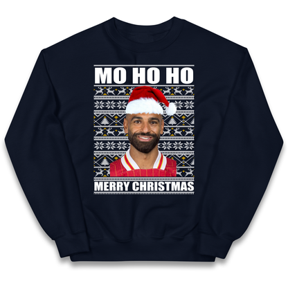 Mo Ho Ho Salah Kids Sweatshirt