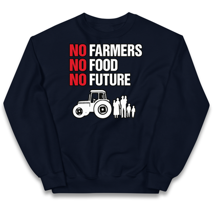 Farmers Agricultural Inheritance Tax Protest kids sweatshirt