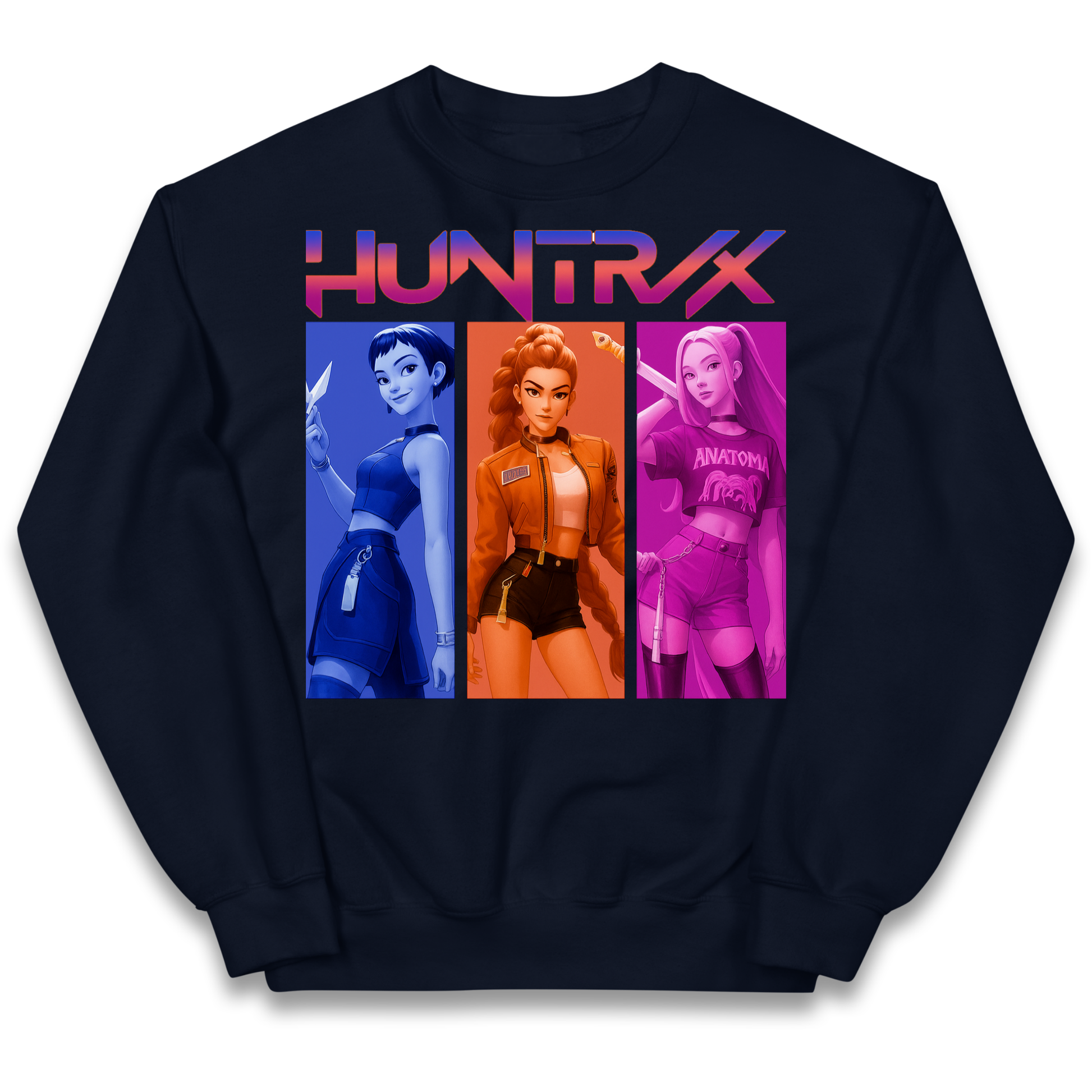 Kpop Demon Hunters Huntrix kids sweatshirt
