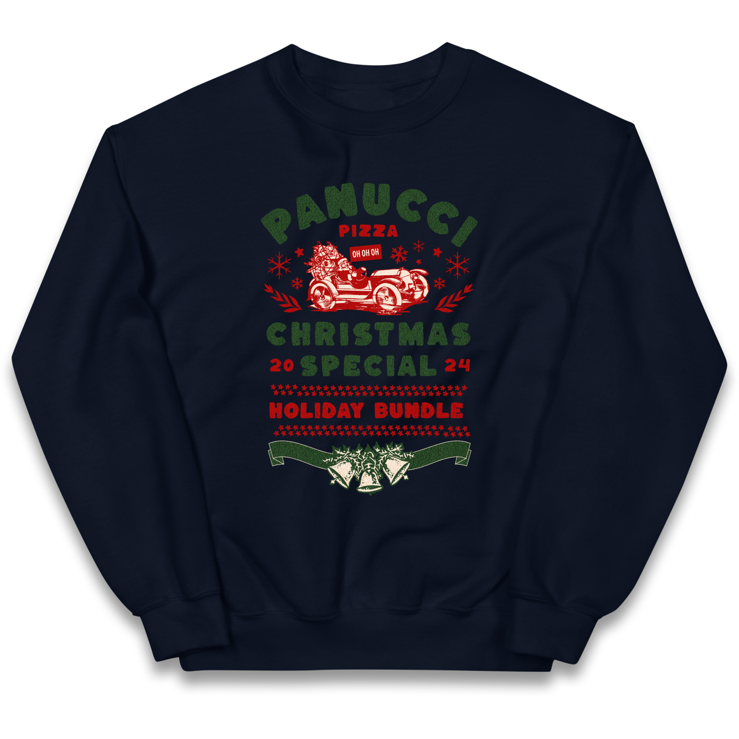 Panucci Pizza Christmas Special Christmas kids sweatshirt