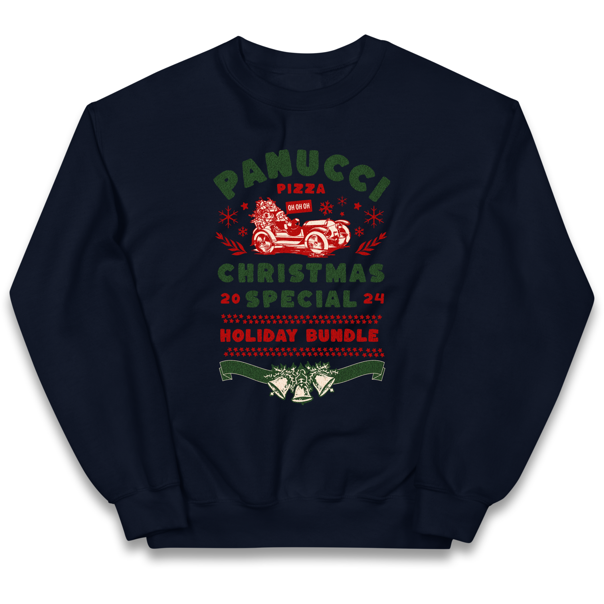 Panucci Pizza Christmas Special Christmas kids sweatshirt