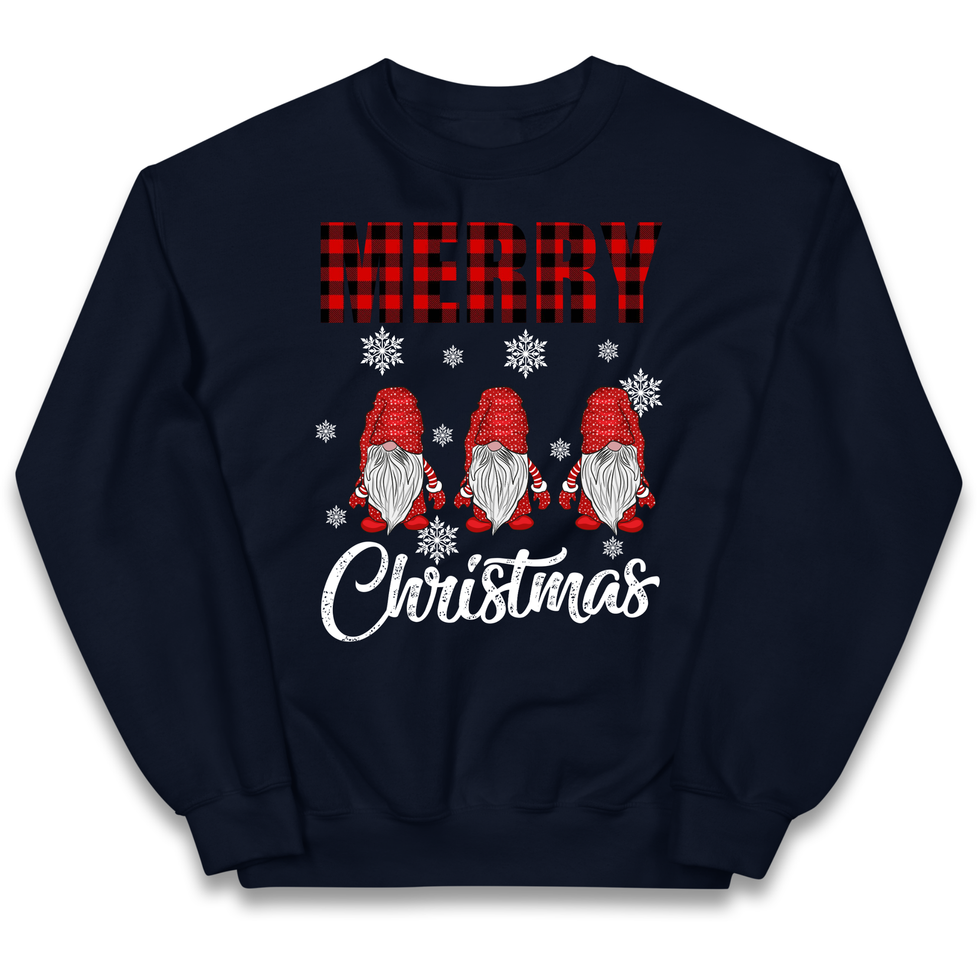 Merry Knomes Christmas Kids Sweatshirt