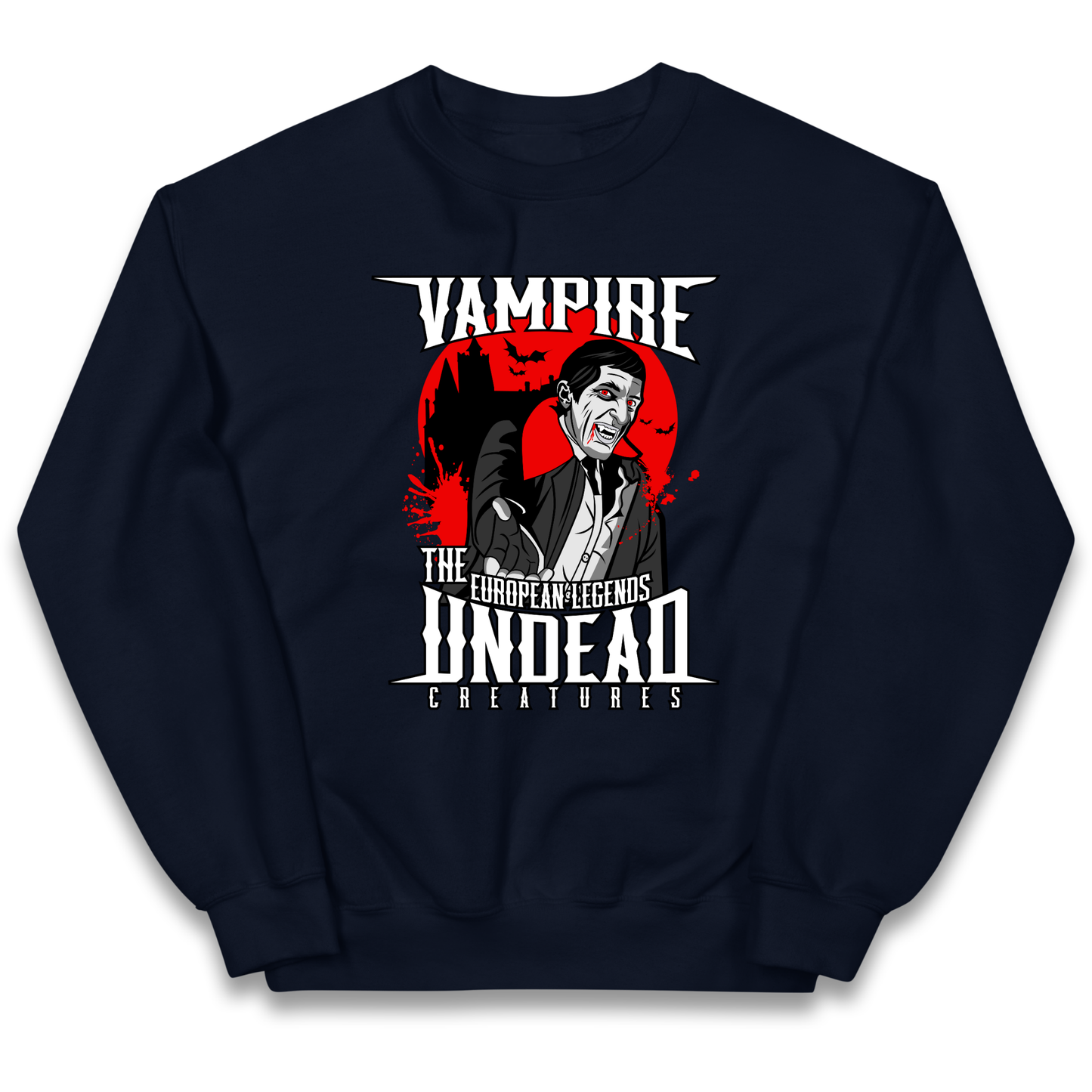 Vampire Undead kids sweatshirt