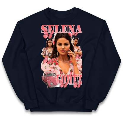 Selena Gomez Pink kids sweatshirt