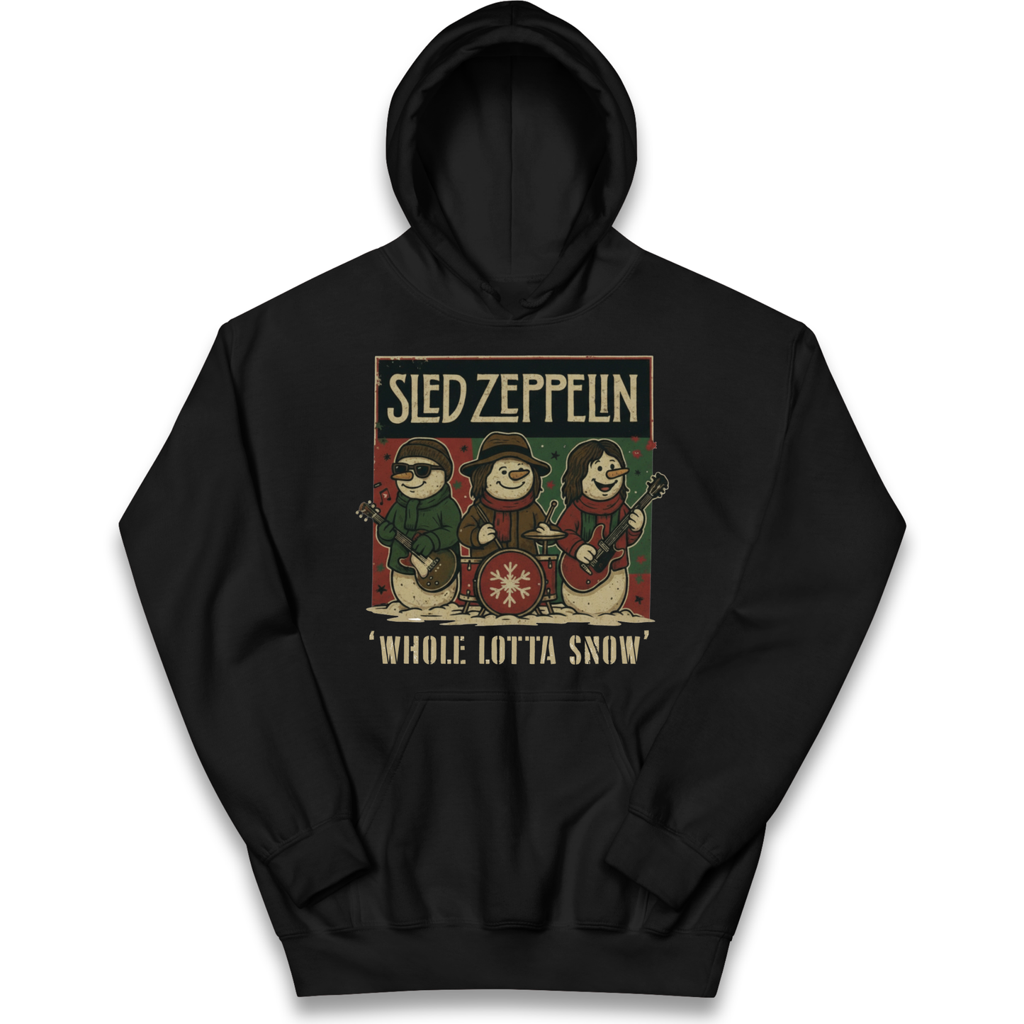 Led Zeppelin Christmas Kids Hoodie