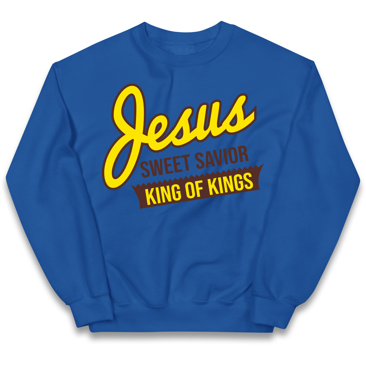 Jesus Sweet Saviour King of Kings Kids Jumper