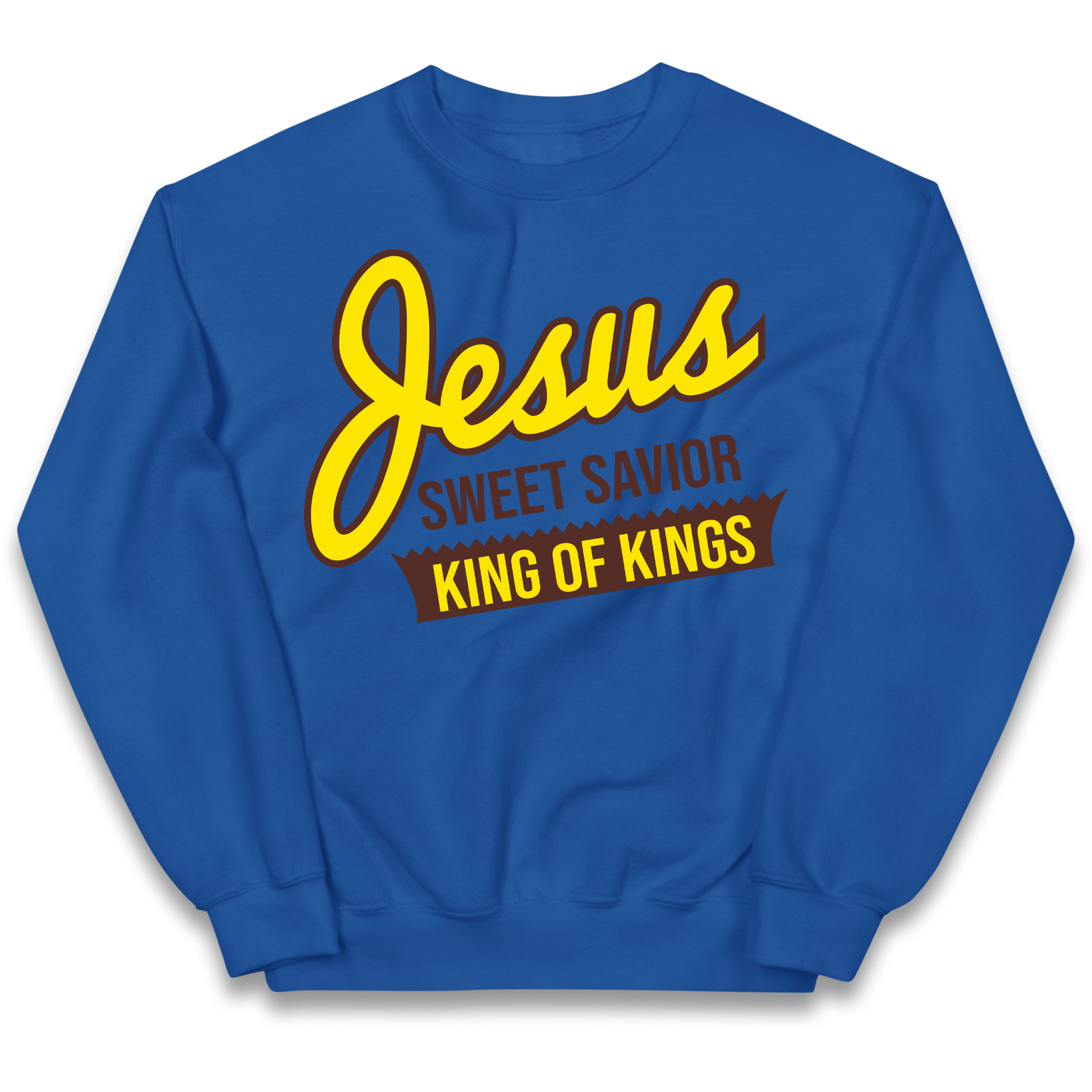 Jesus Sweet Saviour King of Kings Kids Jumper