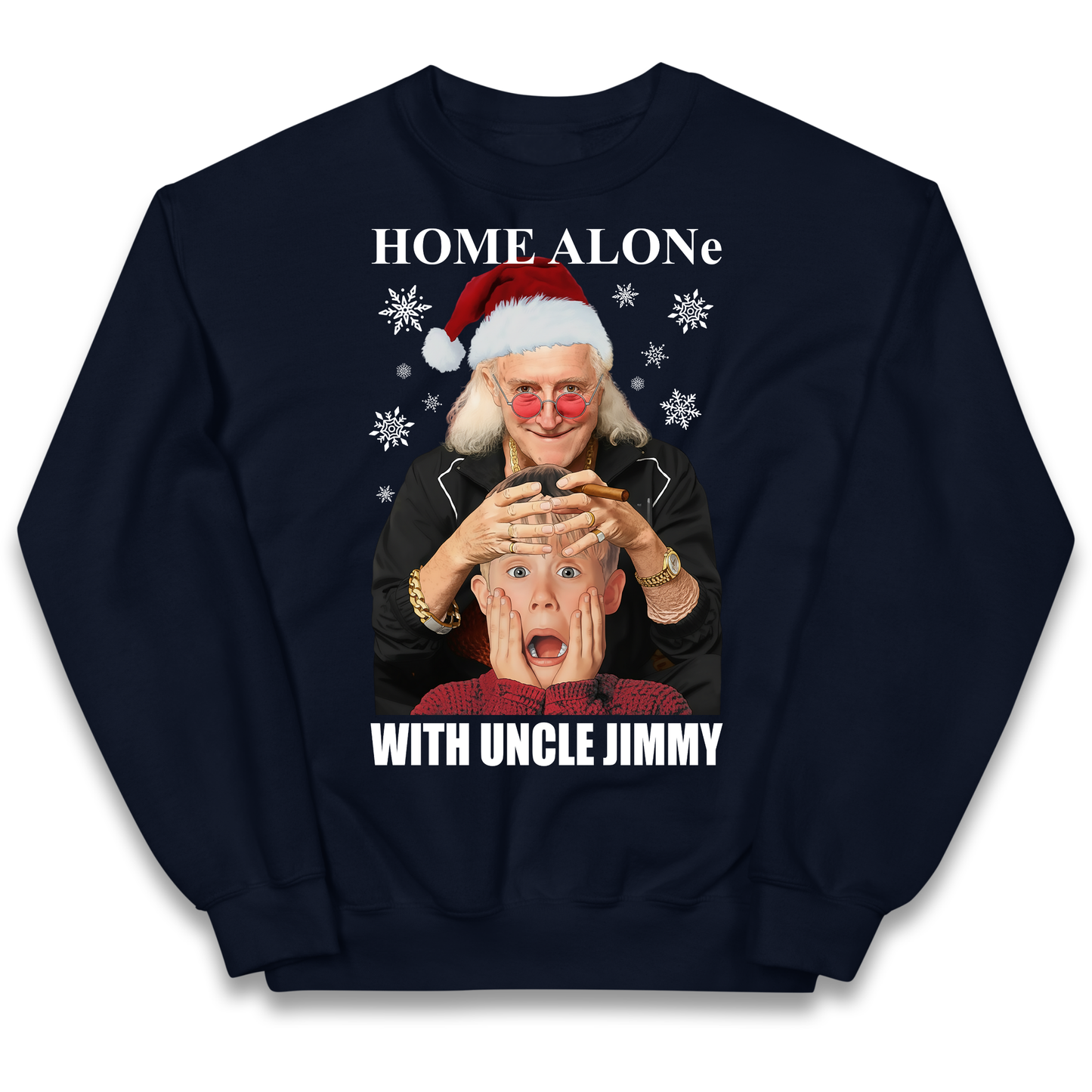 Home Alone Uncle Jimmy Kids Sweatshirt