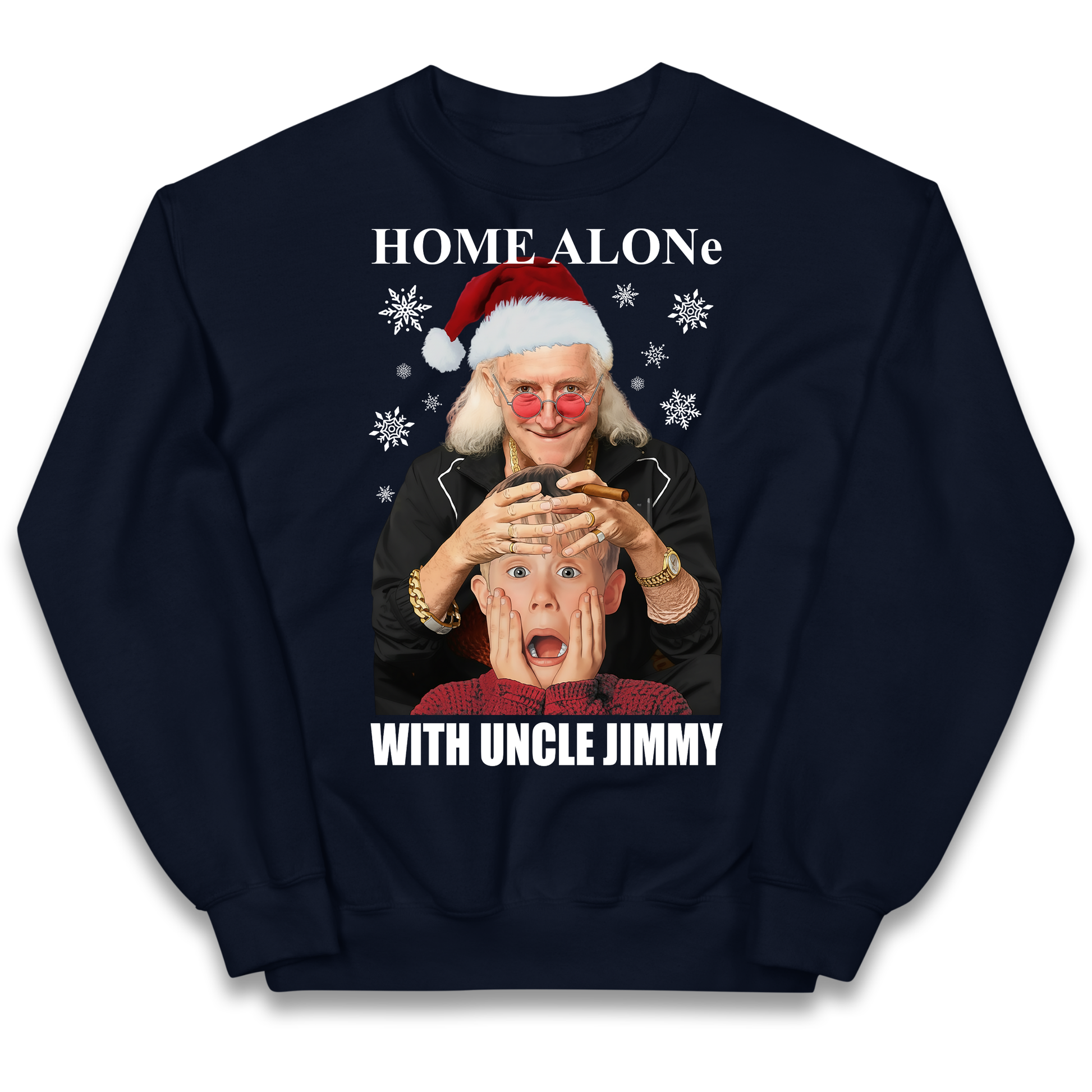 Home Alone Uncle Jimmy Kids Sweatshirt