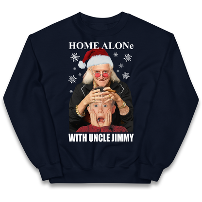 Home Alone Uncle Jimmy Kids Sweatshirt