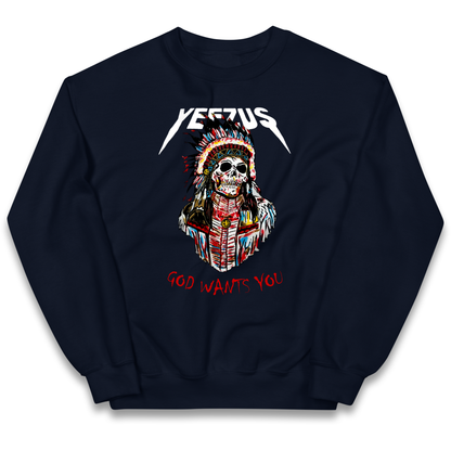 Yeezus God Wants You kids sweatshirt