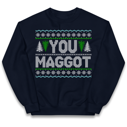 Christmas jumper kids sweatshirt