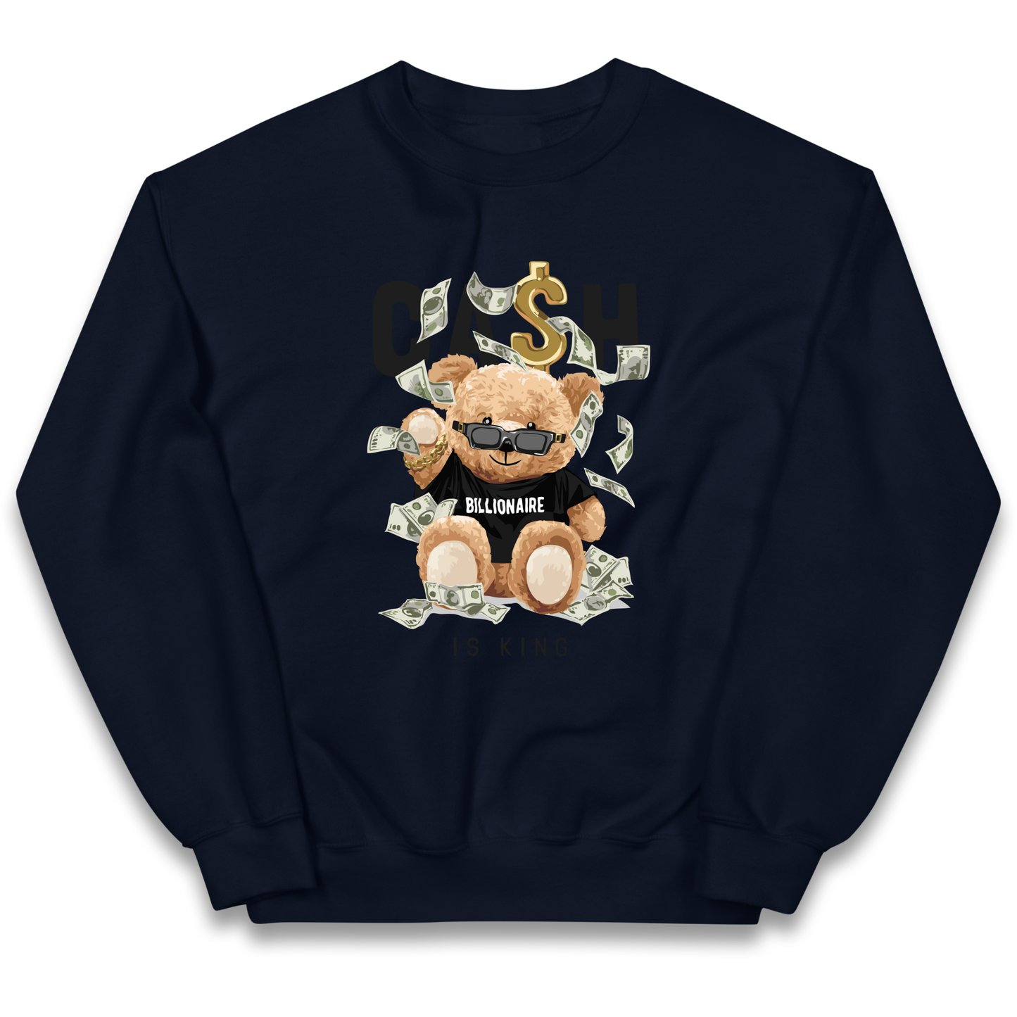 Teddy Bear Billionaire Streetwear kids sweatshirt