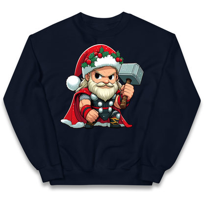 Thor Santa kids sweatshirt