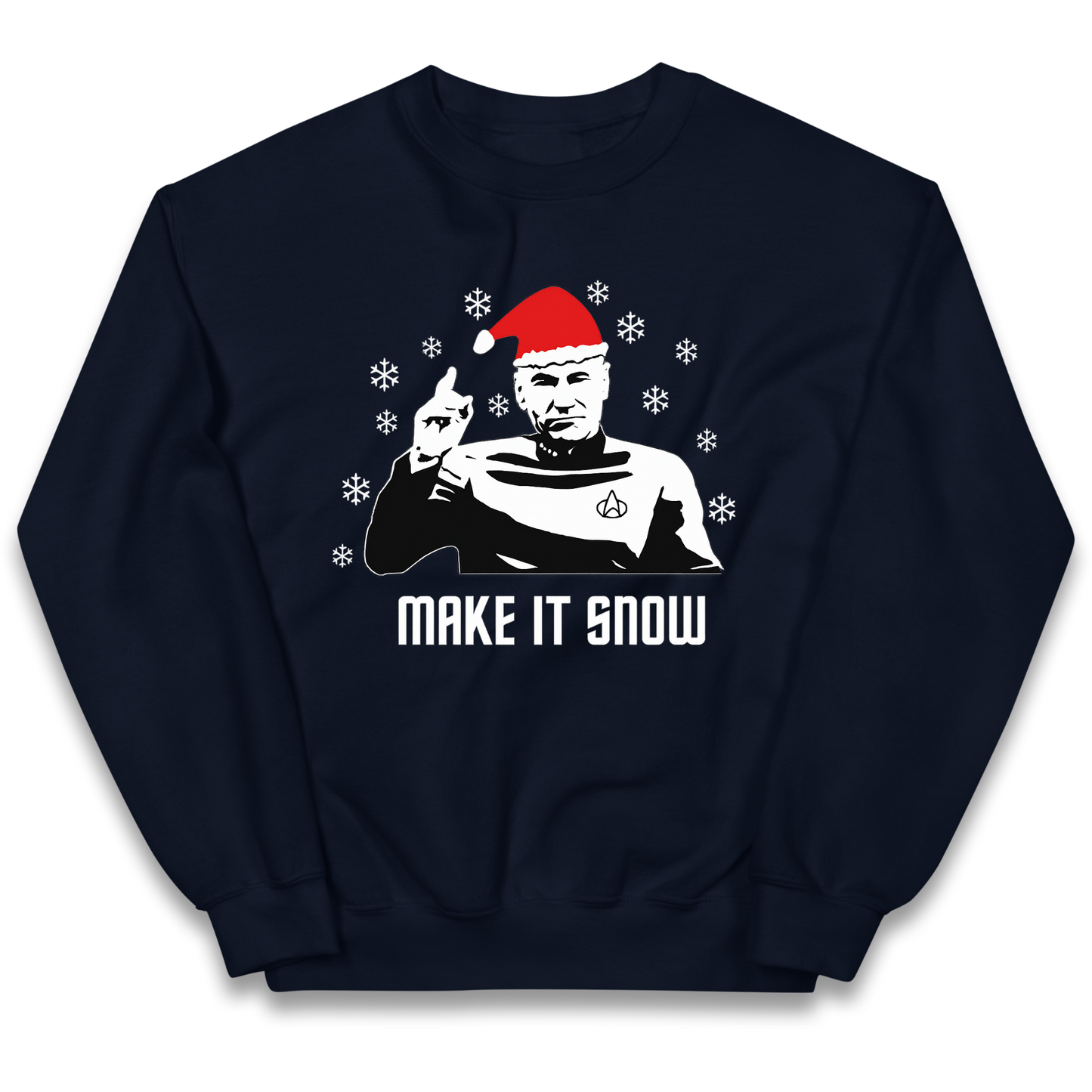 Make It Snow kids sweatshirt