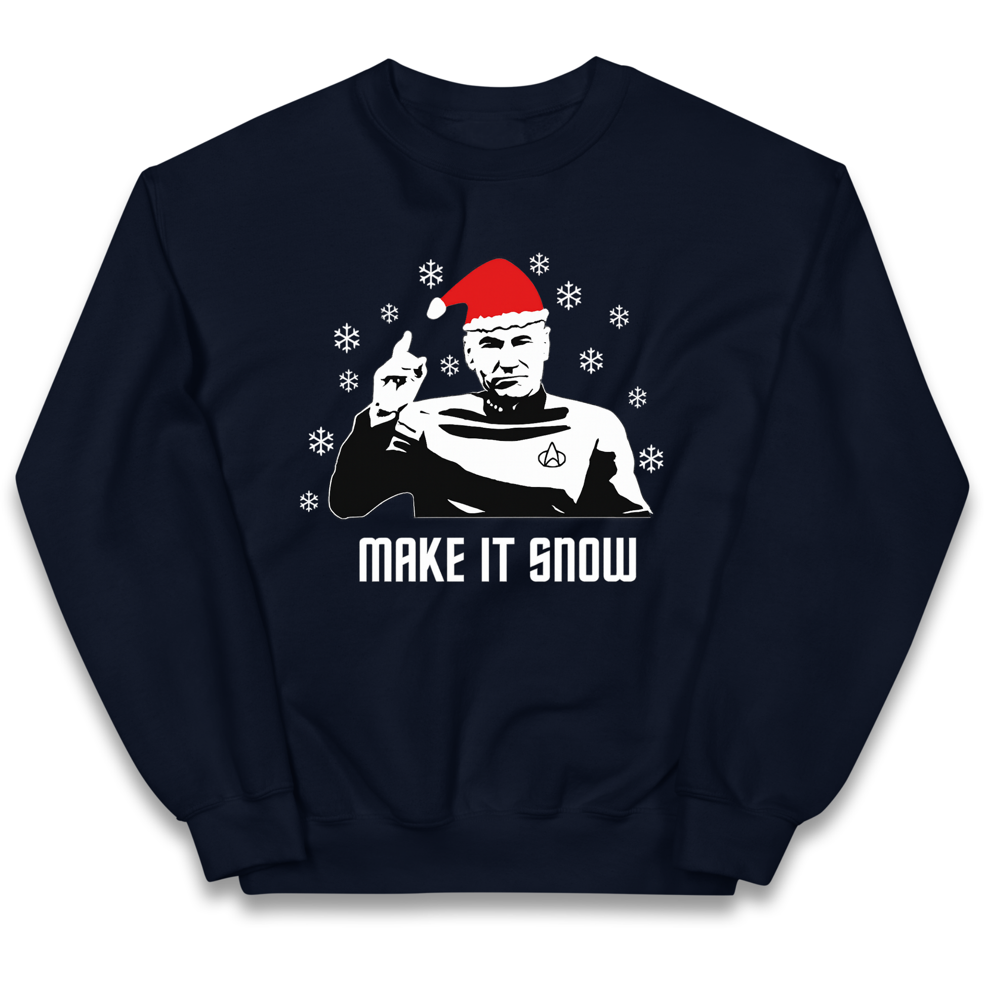 Make It Snow kids sweatshirt