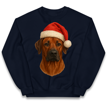 Rhodesian Ridgeback Christmas Kids Sweatshirt